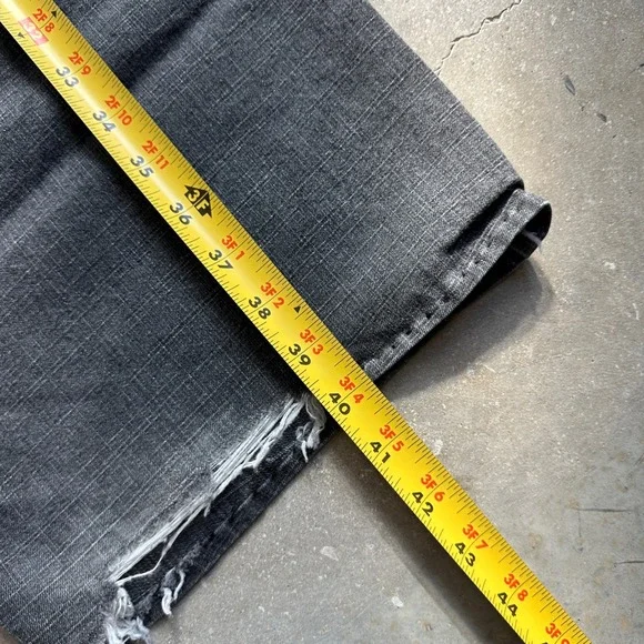 Vintage Grail Southpole Gold Tab Baggy Gray Jeans 38x30 - Picture 7 of 7